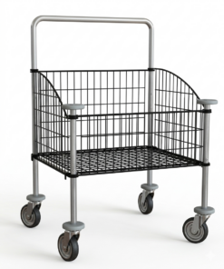 Sammenklappelig kurvevogn i gitter – 65 Ltr.