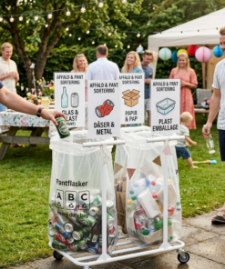 affaldssortering havefest