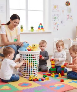 Alternative view of Vasketøjskurv med låg 60 L.