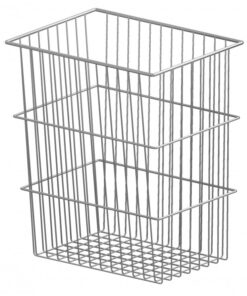 Papirkurv 25 Liter, konisk, rustfast stål (10212)