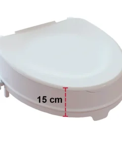 Alternative view of Toiletforhøjer med låg, 15 cm. RESTSALG!!