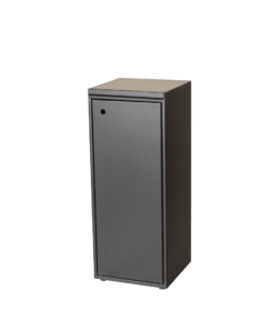 Affaldsbeholder 100 ltr. m/låge, lukket