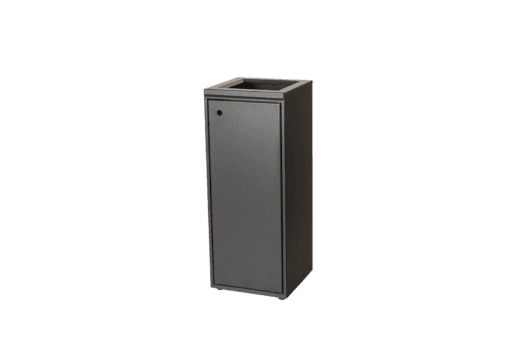 Affaldsbeholder 100 ltr. m/låge, åben