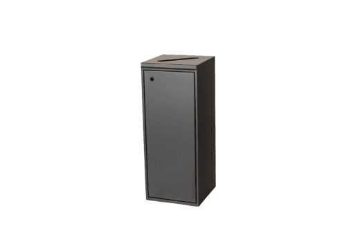Affaldsbeholder 100 ltr. m/låge, papir