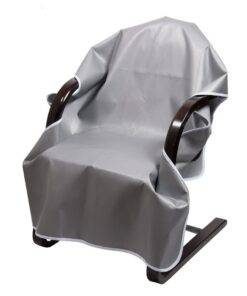 Rygetæppe, Gråt, 90x180 cm. RESTSALG!!