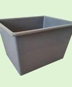 Alternative view of Balje 40 L i grå slyngestøbt plast