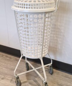 Kurvevogn 92 cm høj 60 l. med håndtag & låg (12208)
